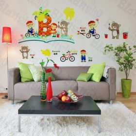 Back To School - Wall Decals Stickers Appliques Home Dcor
