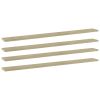 Bookshelf Boards 4 pcs Sonoma Oak 39.4"x3.9"x0.6" Engineered Wood