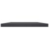 Bookshelf Boards 4 pcs Gray 39.4"x7.9"x0.6" Engineered Wood
