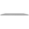 Bookshelf Boards 4 pcs Concrete Gray 31.5"x15.7"x0.6" Engineered Wood