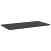 Bookshelf Boards 4 pcs Gray 31.5"x15.7"x0.6" Engineered Wood