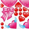 Love Balloons - Large Wall Decals Stickers Appliques Home Decor