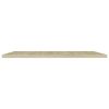 Bookshelf Boards 8 pcs Sonoma Oak 15.7"x19.7"x0.6" Engineered Wood