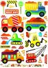 Trucks Collection - Wall Decals Stickers Appliques Home Dcor