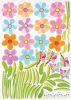 Butterfly & Flower - Large Wall Decals Stickers Appliques Home Decor