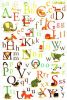 Animals' Alphabet - Wall Decals Stickers Appliques Home Dcor