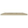 Bookshelf Boards 4 pcs Sonoma Oak 15.7"x11.8"x0.6" Engineered Wood