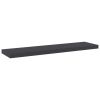 Bookshelf Boards 4 pcs Gray 15.7"x3.9"x0.6" Engineered Wood