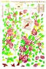 Elegant Floral - Wall Decals Stickers Appliques Home Dcor
