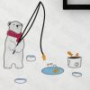 Bear Family - Hemu Large Wall Decals Stickers Appliques Home Decor 19.7 BY 27.5 Inches