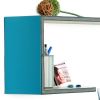 Trista - [Deja Vu] Crutch-Shaped Leather Wall Shelf / Bookshelf / Floating Shelf (Set of 2)