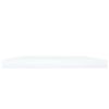 Bookshelf Boards 4 pcs White 39.4"x7.9"x0.6" Engineered Wood