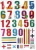Lovely Arithmetic - Hemu Large Wall Decals Stickers Appliques Home Decor 19.7 BY 27.5 Inches