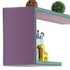 Trista - [Goddess Venus] Crutch-Shaped Leather Wall Shelf / Bookshelf / Floating Shelf (Set of 2)