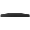 Bookshelf Boards 4 pcs High Gloss Black 23.6"x3.9"x0.6" Engineered Wood