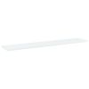 Bookshelf Boards 4 pcs White 39.4"x7.9"x0.6" Engineered Wood