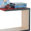 Trista - [Wonderful Life] Crutch-Shaped Leather Wall Shelf / Bookshelf / Floating Shelf (Set of 2)