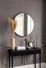 Indoor 28" Round Wall Mirror; Vanity Mirror; Bathroom Mirror